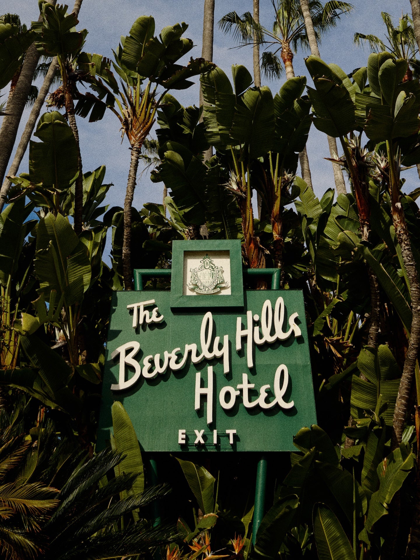 Beverly Hills Hotel exit
