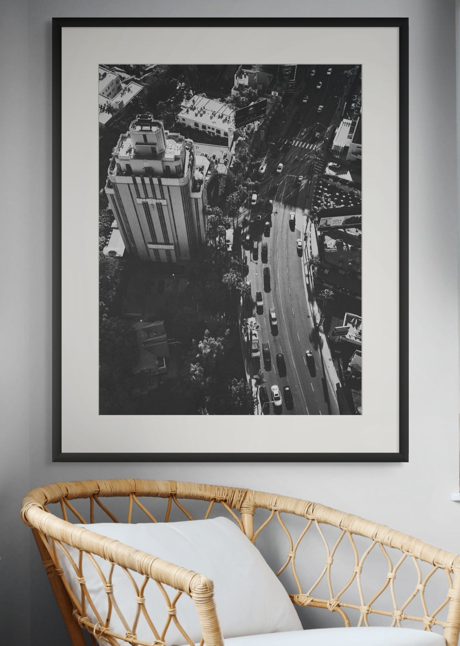 Sunset Tower B&W